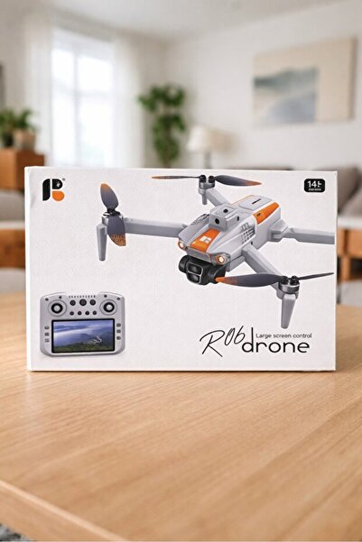 Nurcamp R06 | Akıllı Çarpışma Engelleme | Katlanabilir Hd Kameralı - Ekranlı Drone