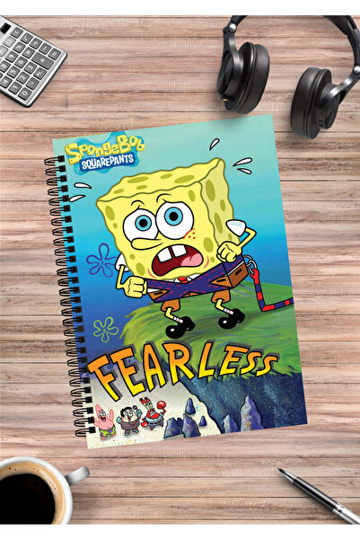 mertfigur SpongeBob anime spiralna sveska A5 (50 listova)