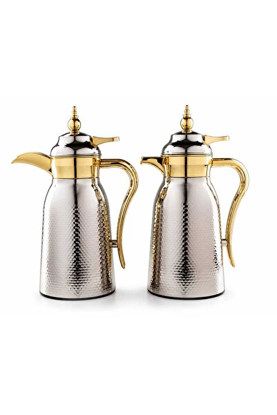 Awanimas Luxury Gold Touch Silver Trammes Set