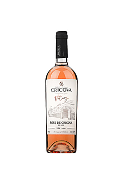 Cricova Vin Roz Cabernet Merlot Shiraz Vintage Cricova, uscat, 0.75 L