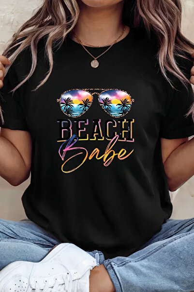 Sarah's Boutique Women's T-shirt – 100% cotton – Beach Babe