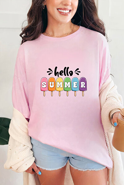 Sarah's Boutique Women's T-shirt – 100% cotton – Popsicle Summer