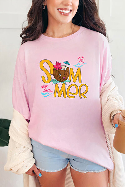 Sarah's Boutique Women's T-shirt – 100% cotton – Summer Coconut