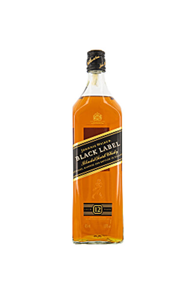 Johnnie Walker Whisky Black Label 12 ani, Blended, 1 L