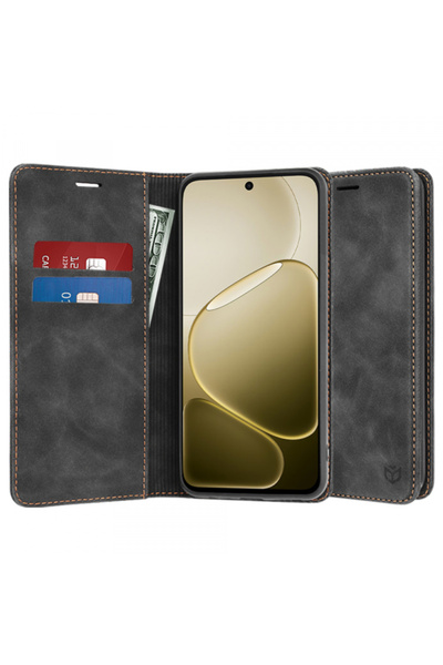 Techsuit Husa pentru Oppo A6k 4G / A6x 4G / A6x / A6 4G, Techsuit, Confy, Neagra