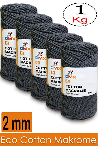 Diva İplik Dmx Cotton Makrome (5x200 Gr) - Pachet de 5 - Culoare -194