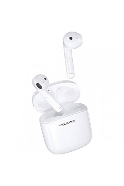 Rock Handsfree Bluetooth Space EB100, TWS, Alb