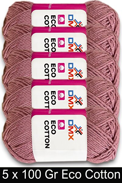 Diva İplik Dmx prirodni pamuk - pamučni konopac - 5 x 100 grama (paket od 5) ...