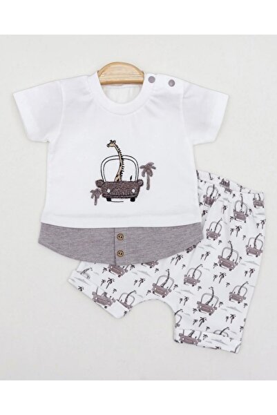 Egelite Baby Boy Summer Clothes Newborn 0-3-6-9 Months T-Shirt Shorts 2-Piece...