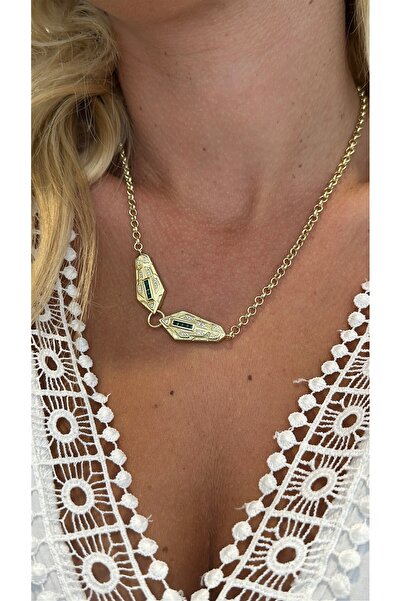 GLARE JEWELRY CO Who Came Who Passed Leyla Necklace Viral Necklace Stainless ...