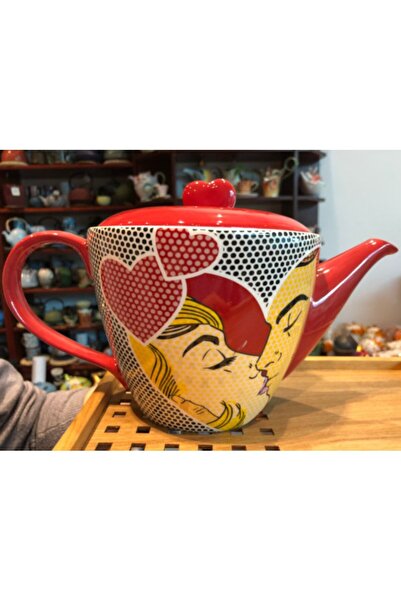 Livada cu Ceai Kissing Couple Teapot 1.8 L