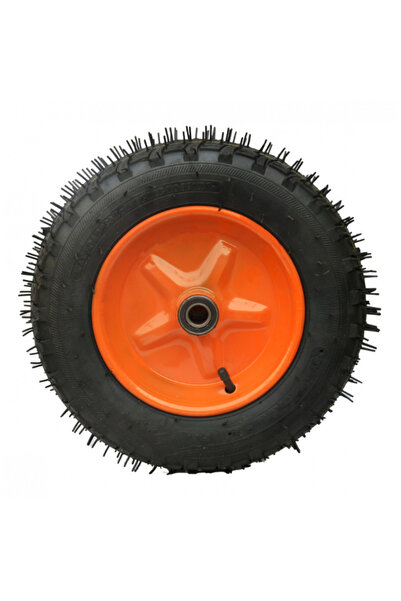 UNİBOX Roata 350-8, ax 20’’, pentru Carucioare, Lize si Roabe, Cauciuc rezistent