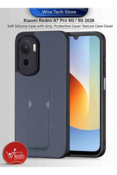 Wtech Xiaomi Redmi A7 Pro 4G / 5G 2026 Soft Silicone Case with Grip, Protecti...