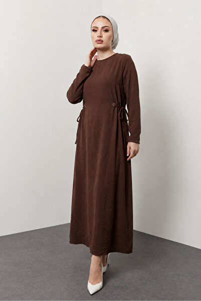 MODAEFA Aerobin Maxi Dress with Double Side Tie Detail
