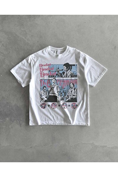 Grafftee Clothing Linda Linda Linda Printed Unisex Oversize T-Shirt