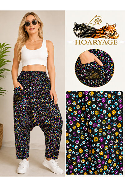 hoaryage Authentic Village Salwar 100% Cotton Viscose Floral Patterned Comfor...