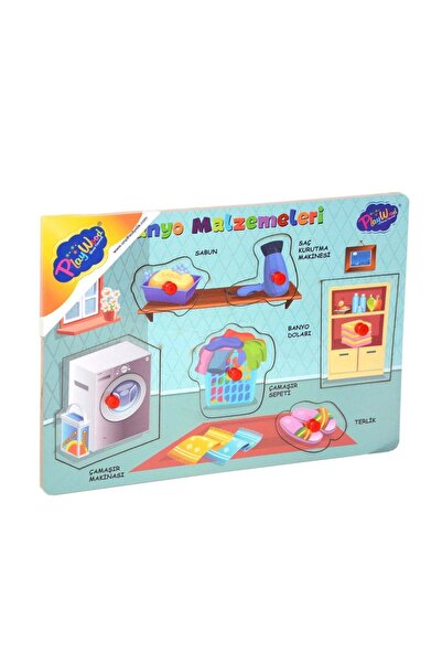 WOWMOMKIDS 296/297 Decade, Bathroom Accessories with Wooden Holders