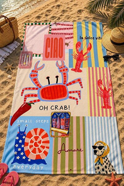 Evdek Beach & Bath Towel 6Esd3