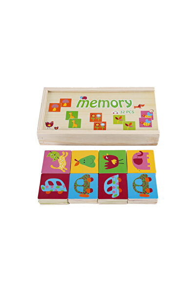 Puzzle دومينو الذاكرة - الحوانات البرية