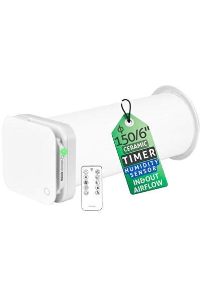 Turbionaire Recuperator de caldura Trend HRV 150 WM, Recuperator ceramic, Sen...