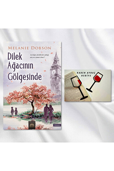 Arkadya Yayınları DİLEK AĞACININ GÖLGESİNDE / KADEH FİGÜRLÜ KİTAP AYRACI HEDİYE