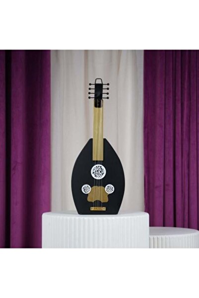 Gifts World Small Black Oud-shaped Gift Box 51x19 cm - Luxury Presentation Bo...