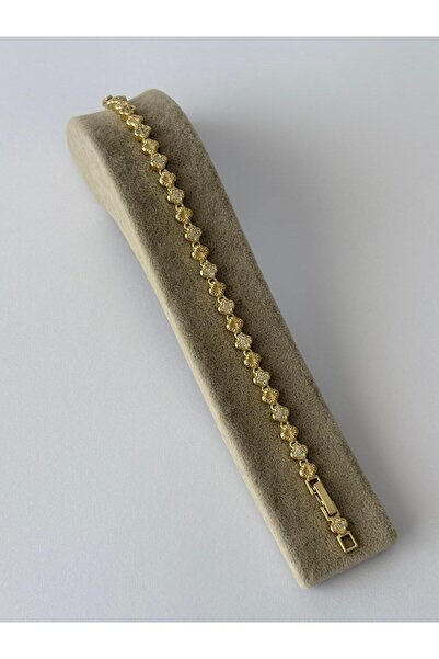 LioraJewellry Minimal Mat Yonca Bileklik