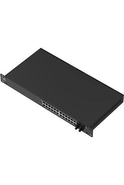 Teltonika Switch NET SWITCH SWM281, 24 Porturi Gigabit, 4 Porturi SFP, Gestio...