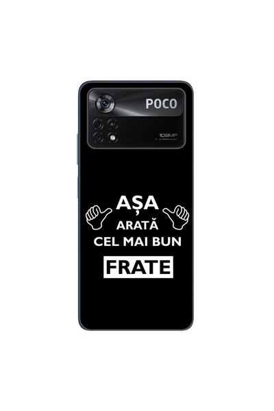 OEM Калъф, съвместим с Xiaomi Poco X4 Pro, силиконов гел TPU с шарка Best Bro...