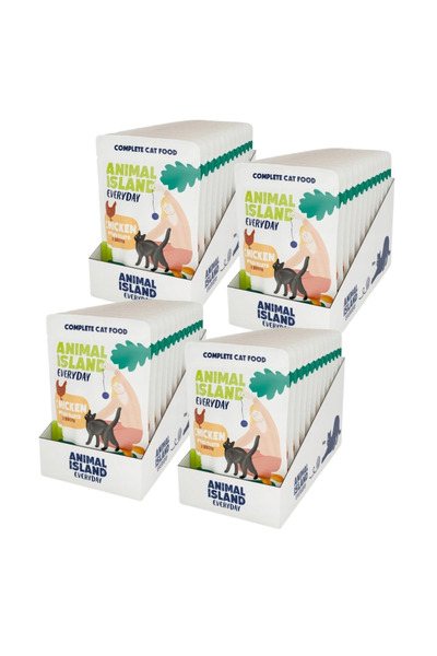 Animal Island Chicken fillet for cats 48x85g