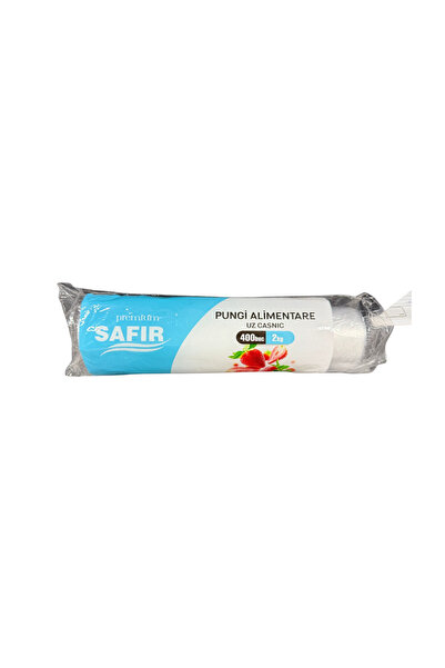 SAFİR Pungi alimentare 2 kg, 400 buc/rola
