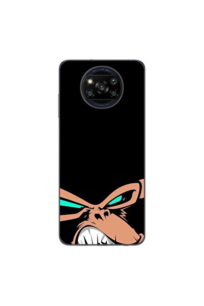 OEM Калъф, съвместим с Xiaomi Poco X3 Pro, силиконов гел TPU, с десен на ядос...