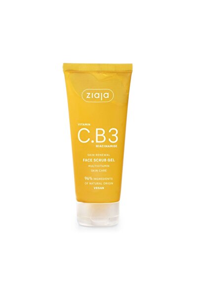 Ziaja Peeling gel pentru fata Vitamin C.B3 Niacinamide, 100ml,