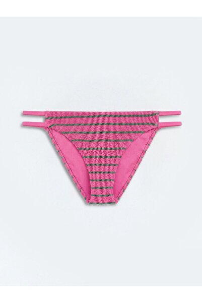 LC Waikiki Çizgili Çift Bantlı Kadın Bikini Altı