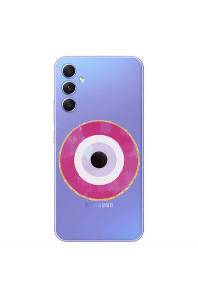 Other Samsung A25 Evil eye bead 2 Transparent Silicone TPU Θήκη