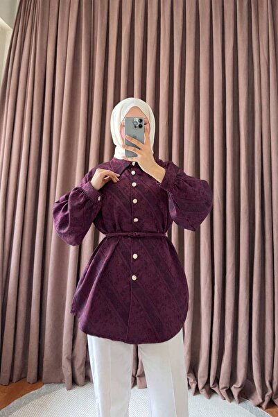 feiruz Divan Desen Premium Jacquard Fabric Shirt