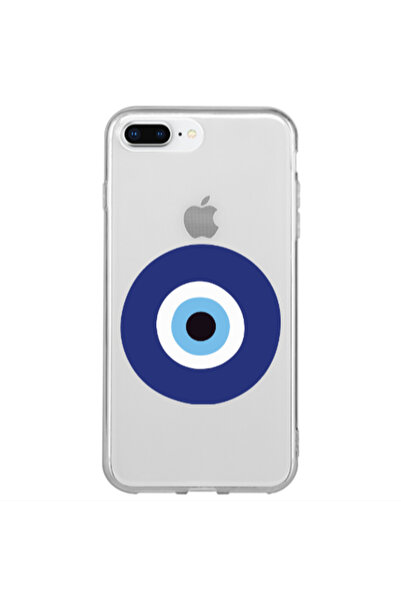Other Apple iPhone 7 Plus Evil eye bead Transparent Silicone TPU Θήκη