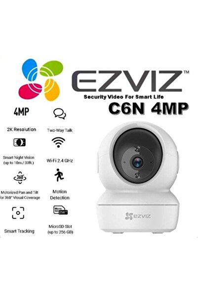 EZVIZ C6N Smart Home Camera 4MP with Pan and Tilt Feature
