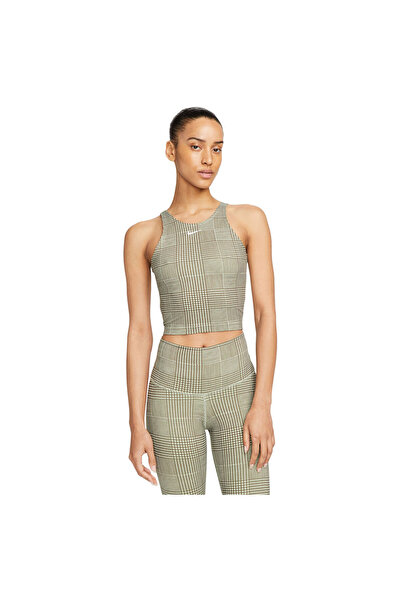 Nike Γυναικείο Αμάνικο Τοπ Γιόγκα Dri-FIT Κοντό XS