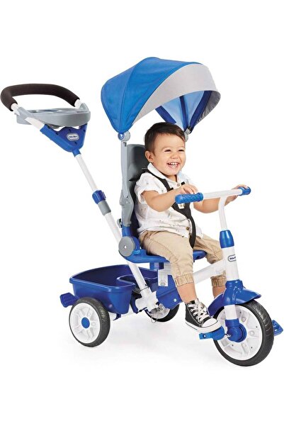 OEMS Little Blue's Perfect Fit 4-in-1 Tricycle - Little Tykes