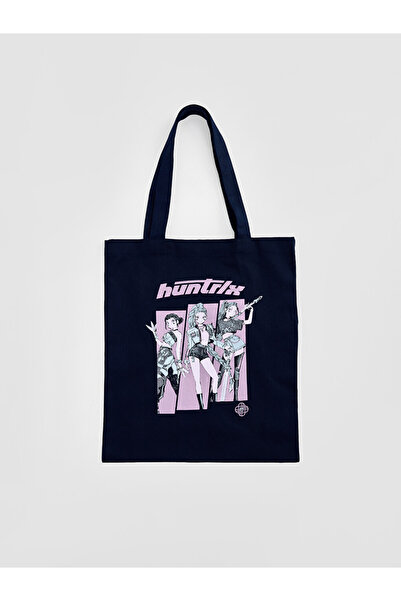 LC Waikiki RMZ ODEĆA RAZLIKA K-pop Demon Hunters Ženska torba za rame sa printom