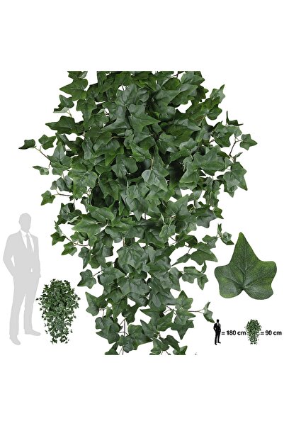 Roberto Rossi Iedera artificiala 90 cm cu 352 frunze. verde inchis