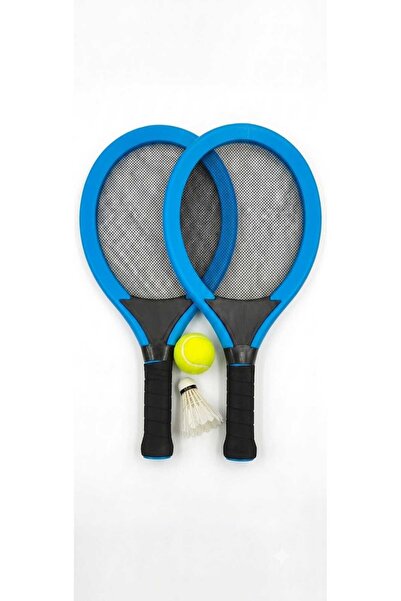 Gazi'nin Oyuncakları Çocuklar İçin Eğlenceli Kırmızı Tenis ve Badminton Raket...