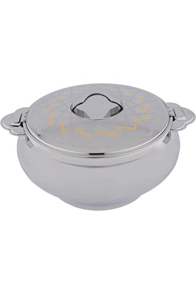 ALSAIF Hala Heating Pot 2019 Model, 20 Liters Capacity, Silver/Gold