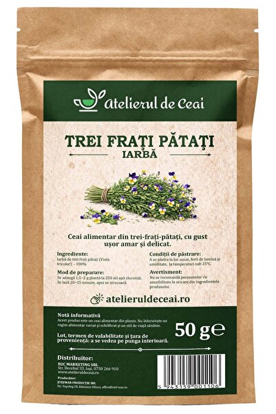 atelierul de ceai Ceai de iarbă de trei-frați-pătați