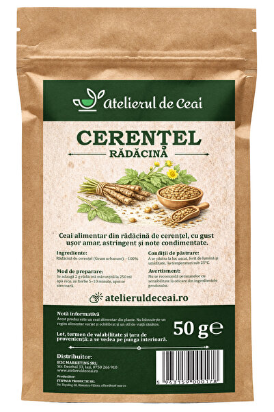 atelierul de ceai Ceai de rădăcină de cerențel