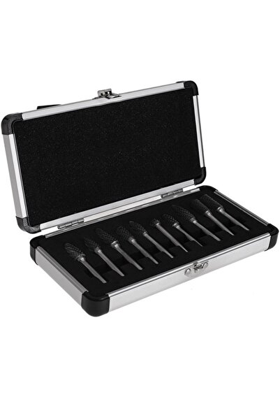 Tagred Professional Set de 10 freze, Tagred TA4045, coadă de 6 mm, PRO, cilin...