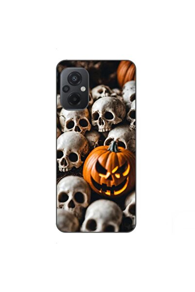 OEM Case compatible with Xiaomi Poco M5 Silicone Gel Tpu Halloween Pattern Sk...