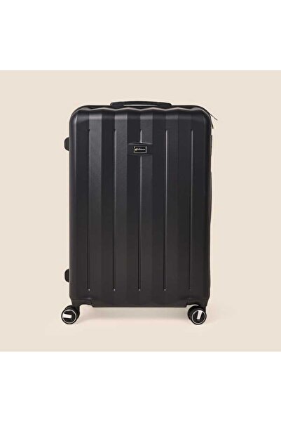 Hoffmanns Good Line Büyük Boy ABS Valiz - Siyah - 76x52x30 cm