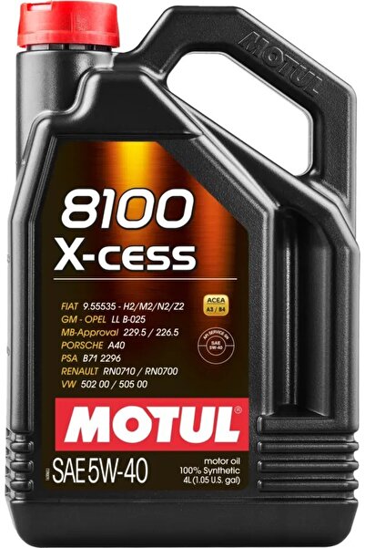 Motul 8100 X-cess 5W40 4L Ulei de motor